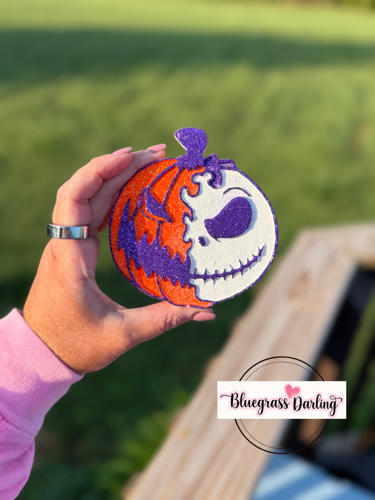 Custom Stitched Pumpkin Freshie