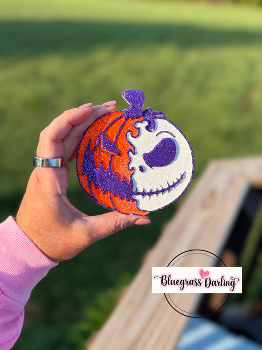 Custom Stitched Pumpkin Freshie