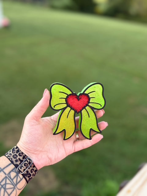 NO MOLD - Green Bow Freshie