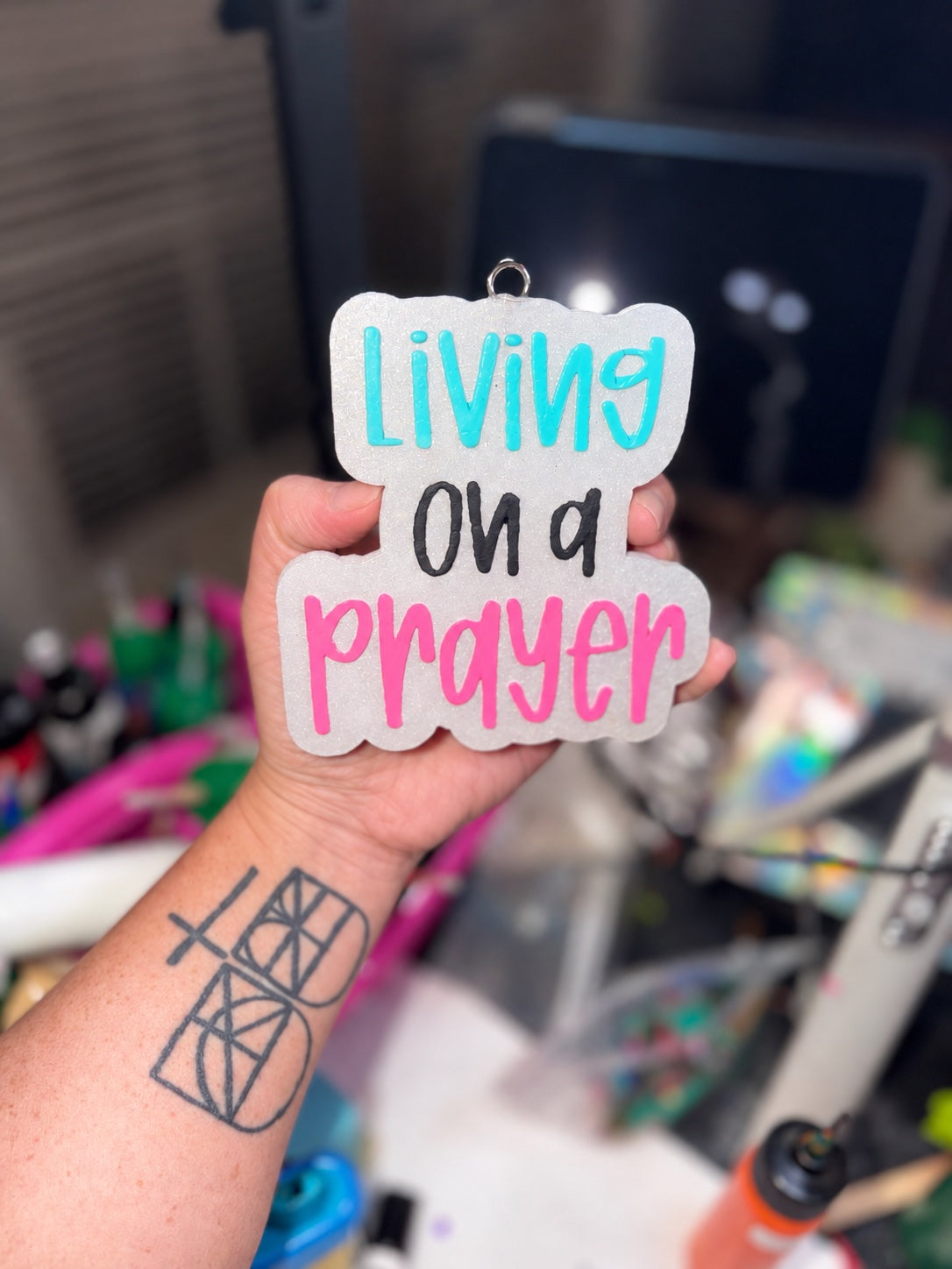 Living on a Prayer Freshie