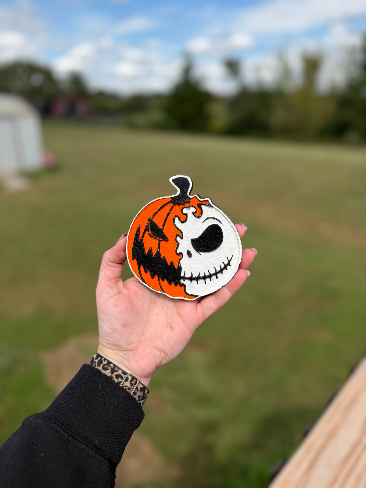 Custom Stitched Pumpkin Freshie